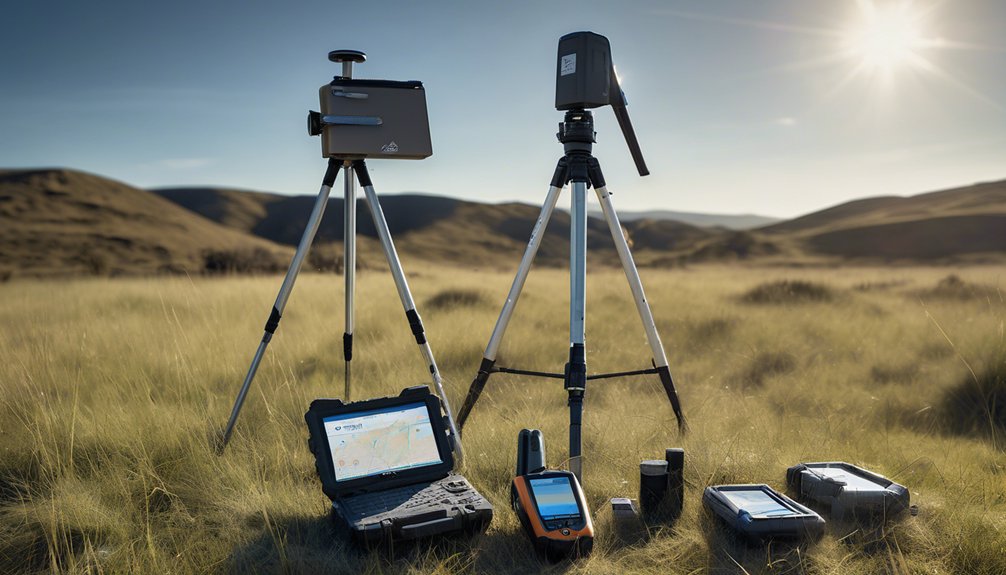 gps surveying equipment types
